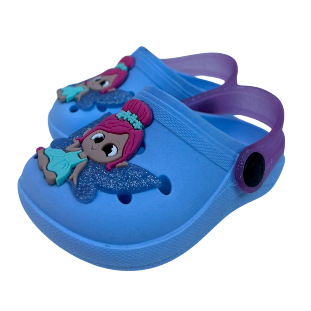 Modelo Estilo Crocs – Fada Glitter